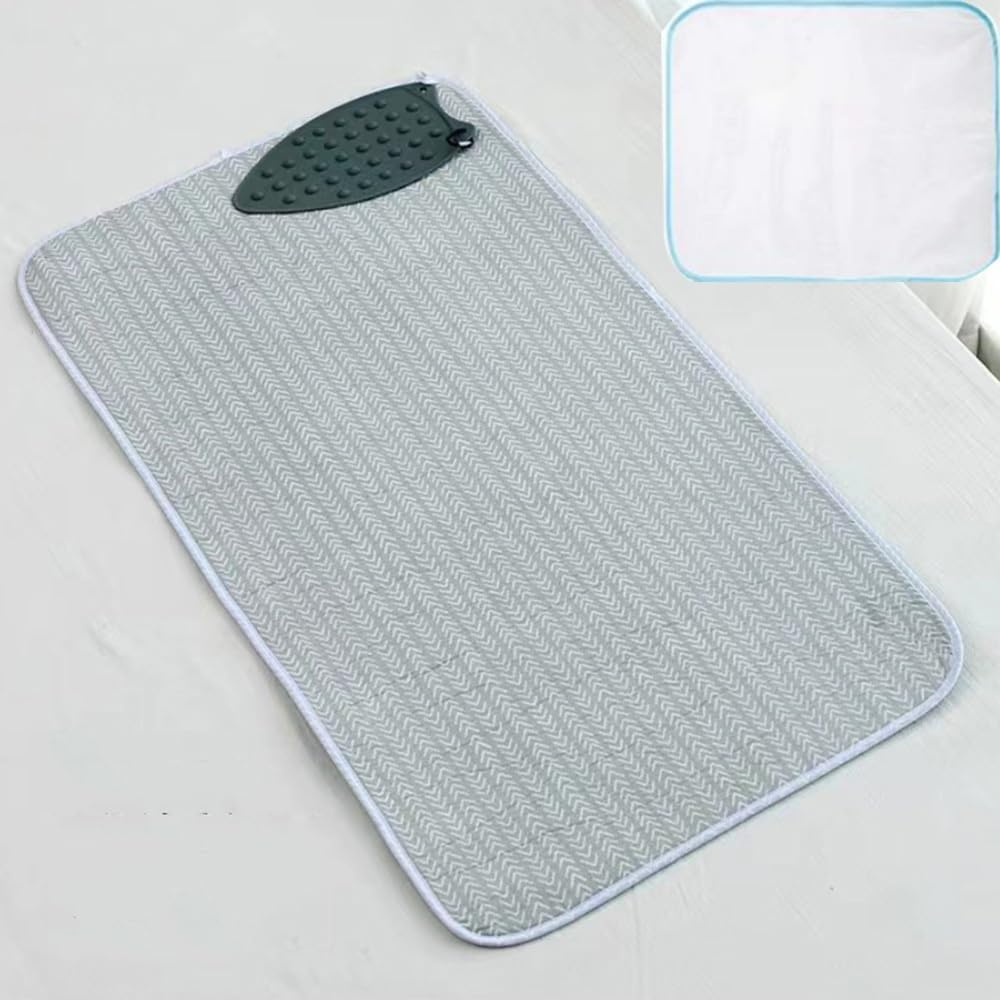 Almohadilla for planchar, funda for tabla de planchar, alfombrilla for planchar, almohadilla for planchar portátil for mesa, manta for planchar de viaje, con almohadilla de apoyo for plancha de silico