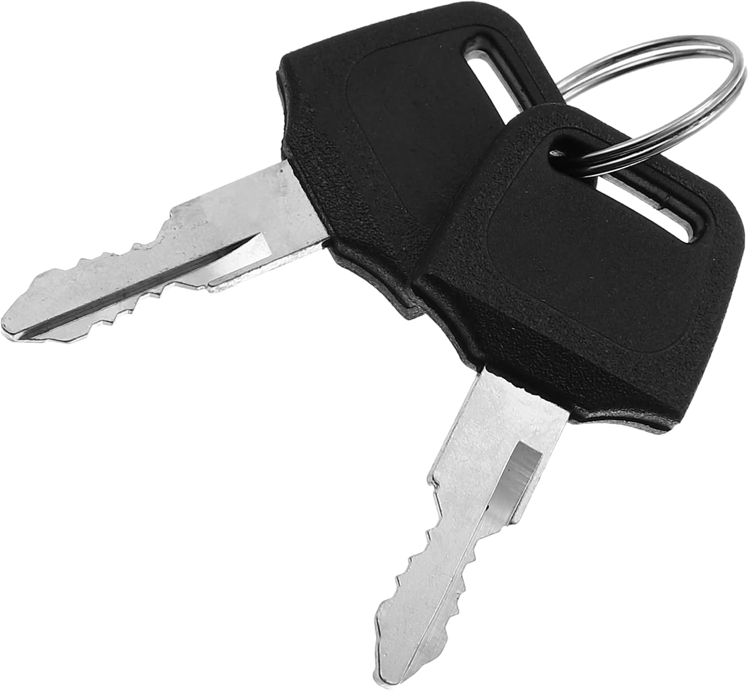 ACROPIX Motorcycle Gas Tank Cover Locking Fuel Tank Cap with Keys for Yamaha XJ1100 - Pack of 3 Silver Tone