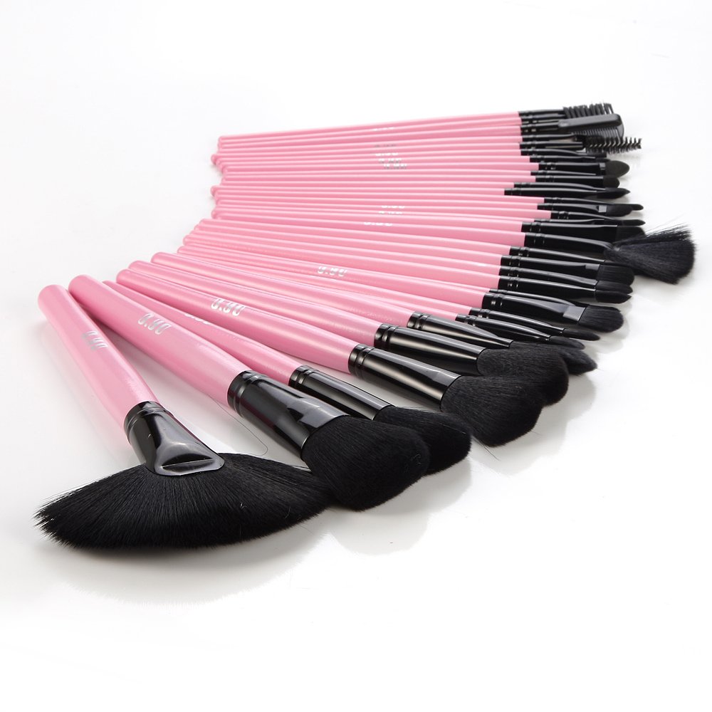 DRQ Makeup Brushes,32 Pieces Professional Cosmetics Make up Brush Set With Case