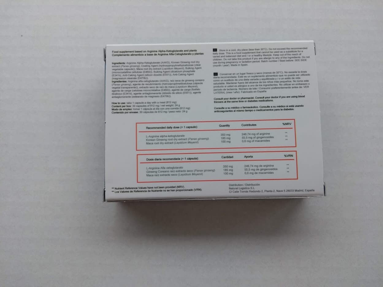 Amélioration de la virilité - 5 SizeGain Plus : Capsules pour augmenter le désir sexuel. 5 x 30 capsules.