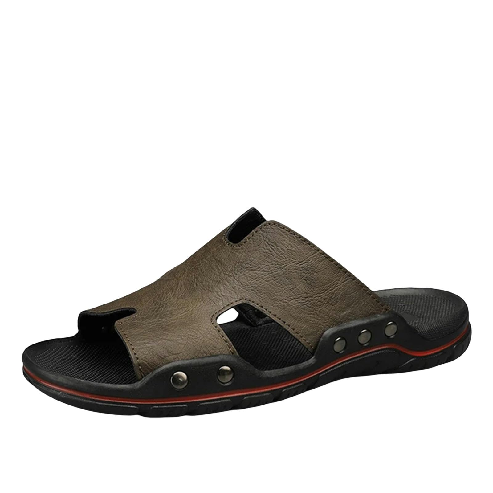 Sommer Hausschuhe Herrenschuppen Sommer Außerhalb Sandalen Große Größe 39-48 Strandruhrschuhe Casual Slide