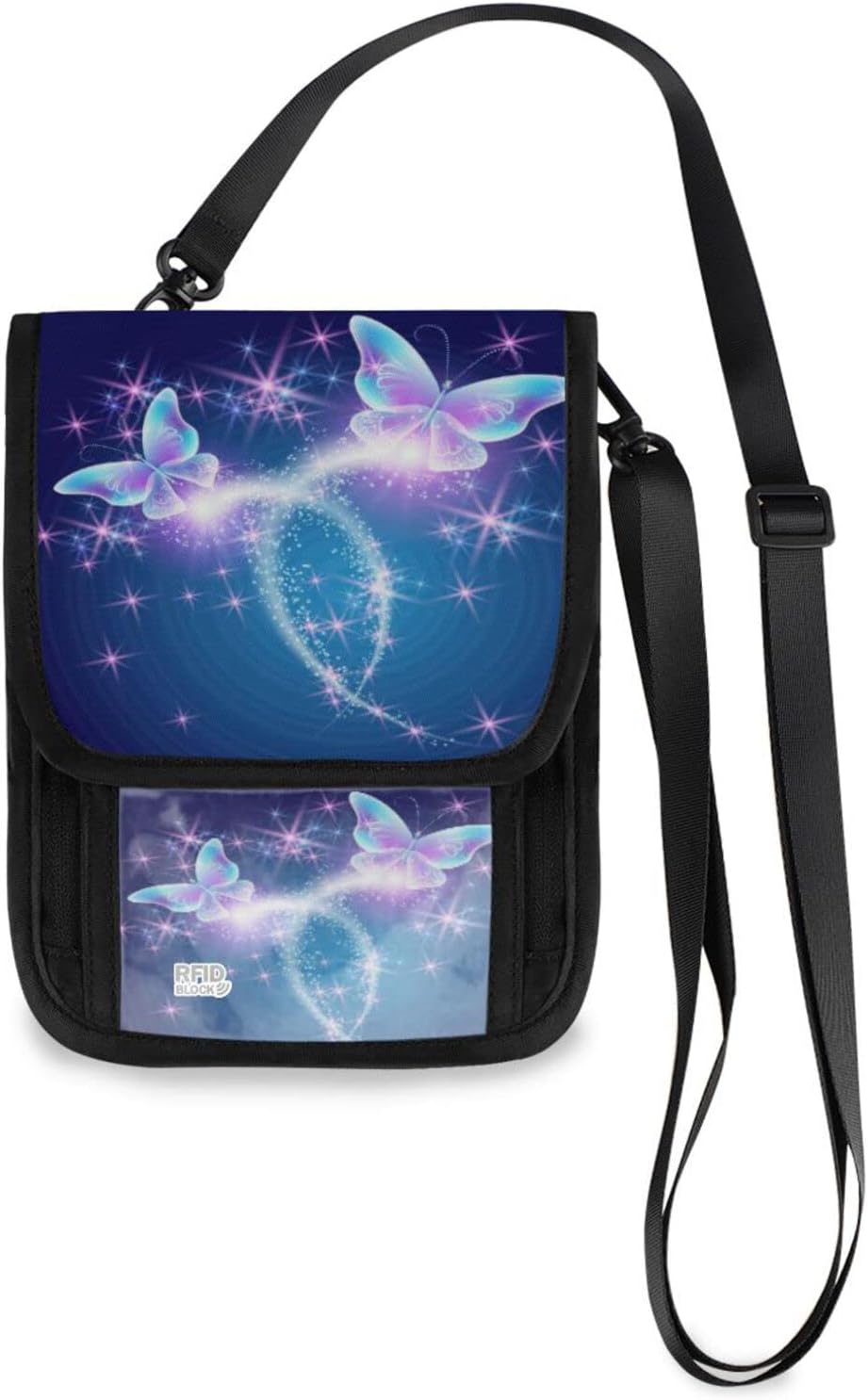 Neck Wallet Concealed Passport Holder and Travel Neck