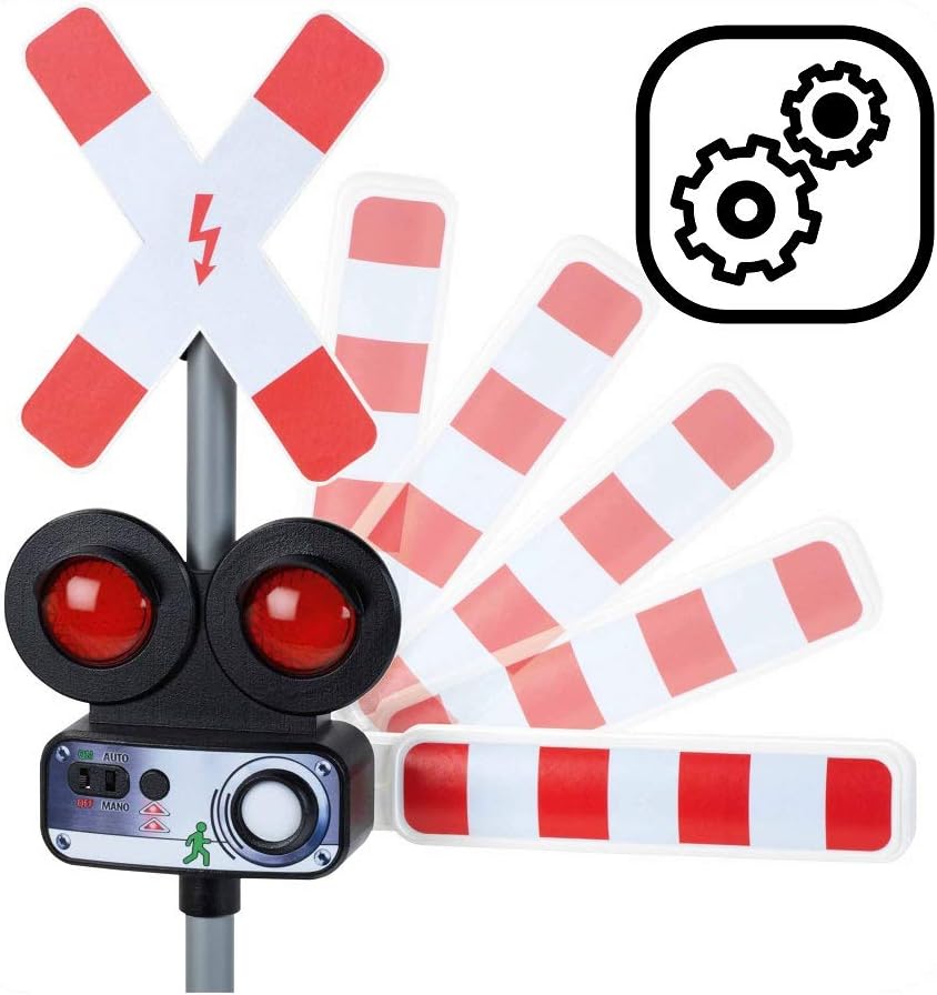 Theo Klein Train Crossing - 2961 Black, 80 x 46 x 18 cm