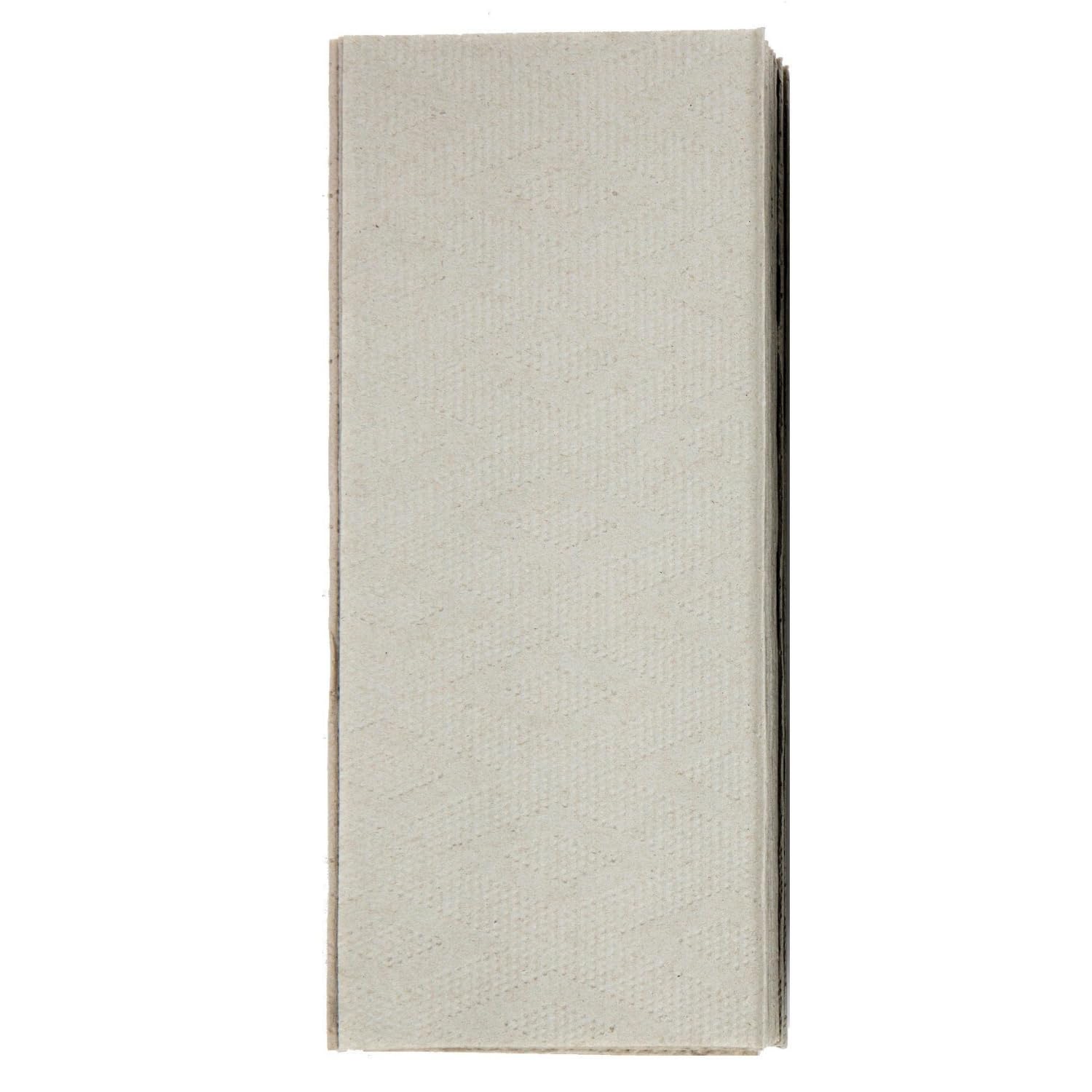 Asciugamani di Carta Intercalati 10000 Fogli, Piegati a V/ZZ, 1 Velo Carta Riciclata Ecologica, Salviette Monouso per Dispenser Ufficio, Bagno e Officina, 25x21 cm (Grigio)