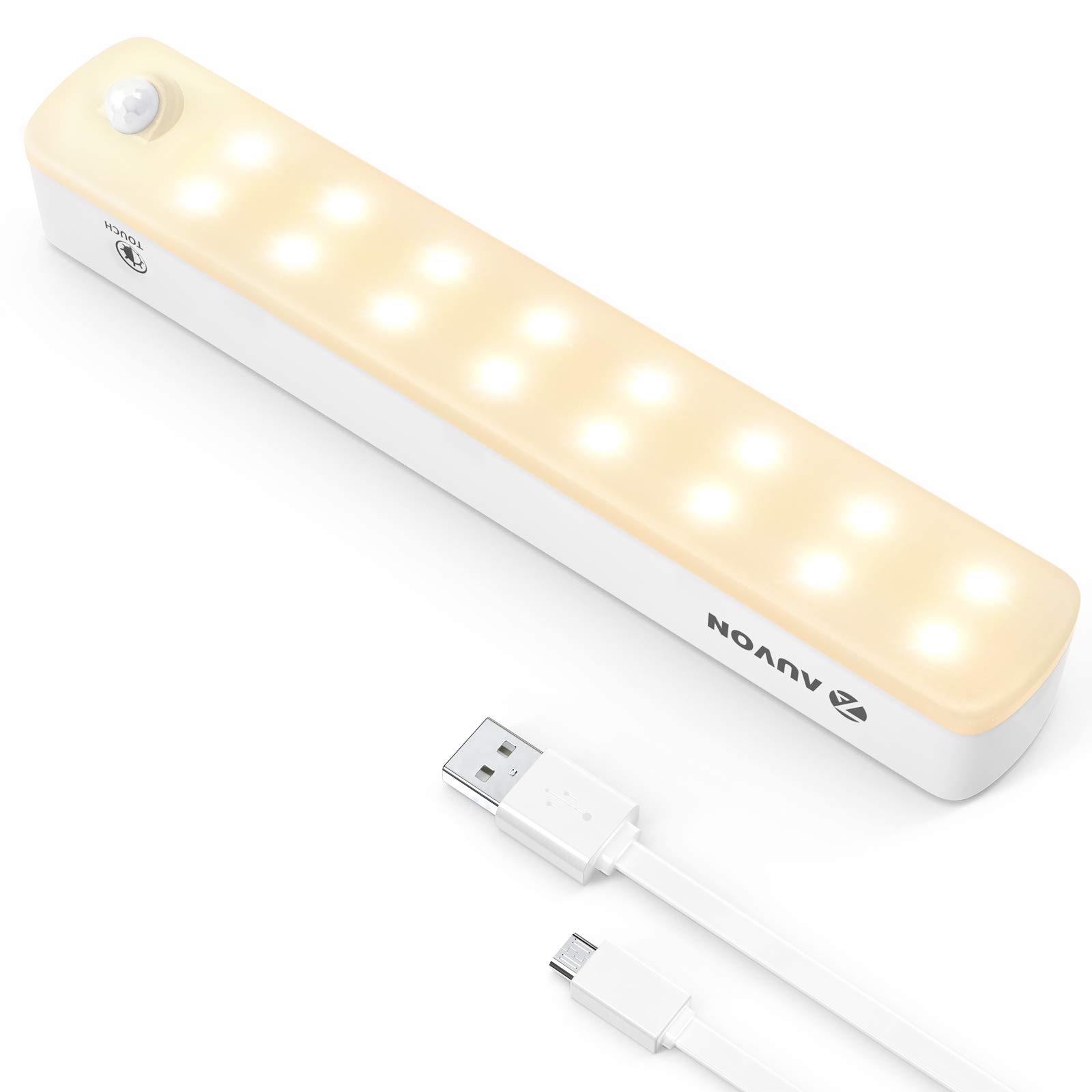 Buy AUVON Rechargeable Under Light, Bright Closet Lights (Dimmable from 2lm to 260lm