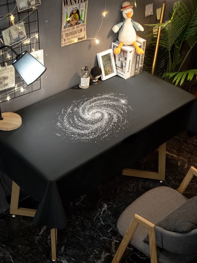 Amazon｜ブラックアート イラスト ムーン 防水 洗いやすい 家庭用