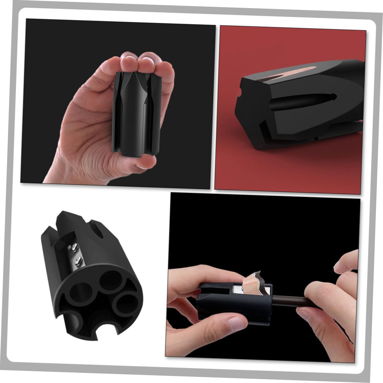 minkissy 5 Pz Temperamatite Temperamatite Per Sopracciglia Gadget Per Il Trucco Accessorio Per Il Trucco Strumenti Per Sopracciglia Eyeliner Donna Clip Per Sopracciglia Lega Dedicato