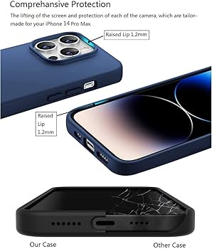 iPhone14ProMax用 スマホケース 6.7インチ ブルー 耐衝撃 Amazon.co.jp: 【REHOOF】iPhone 14 pro max ケース 手帳型
