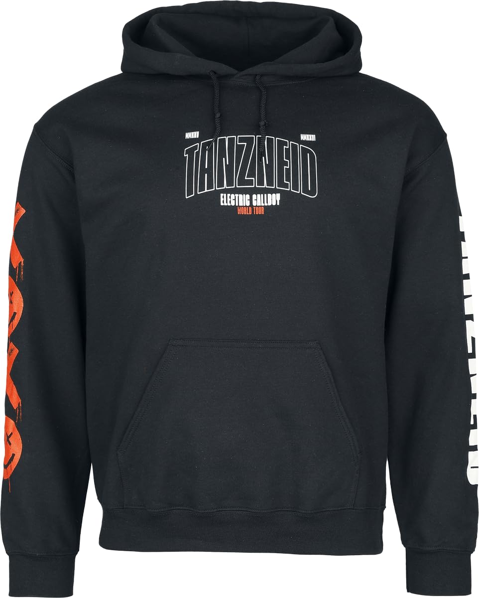 Electric Callboy TANZNEID Tour Circle Männer Kapuzenpullover schwarz