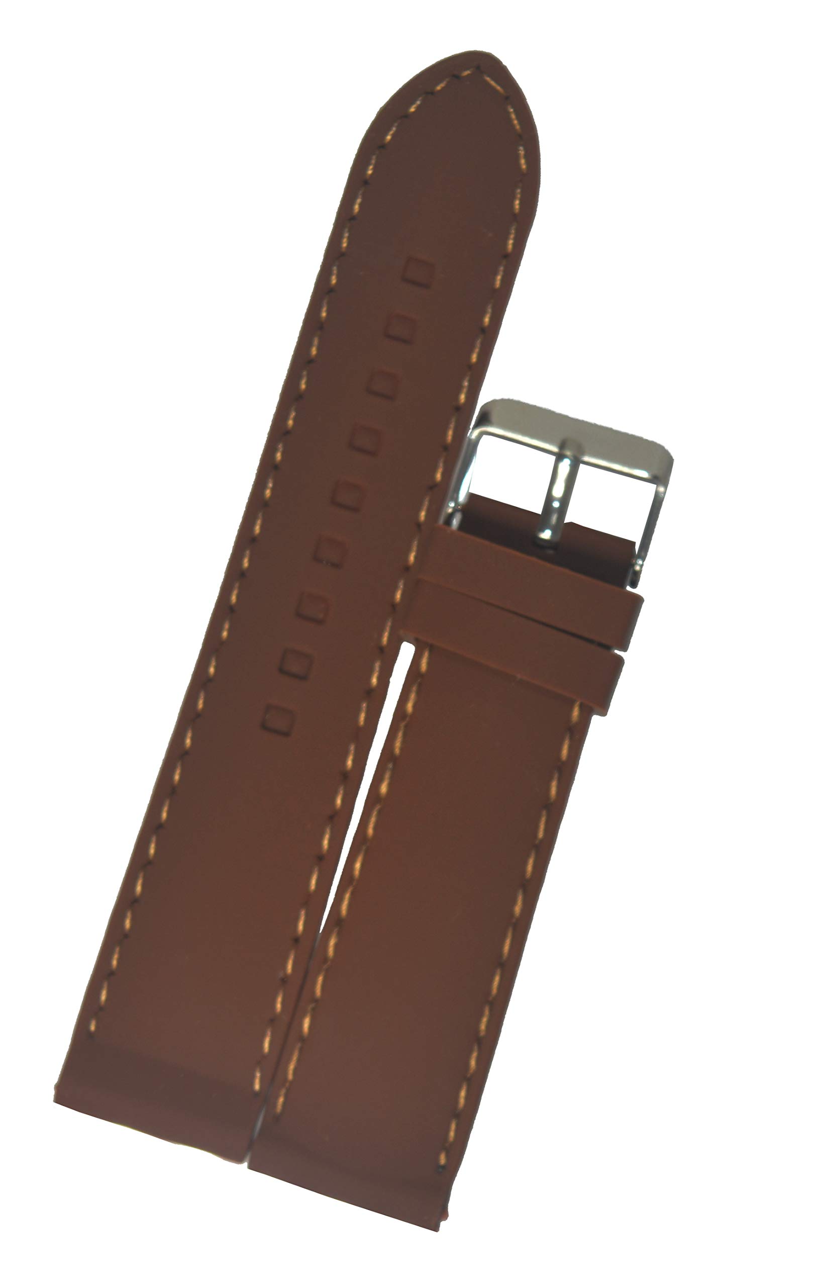 SURU® 20MM Silicone Watch Strap/Watch Band (Width- 20mm /Colour- Brown) (Size Guide in 3rd Image) D669 (B08WLWG44Q) Amazon Price History, Amazon Price Tracker