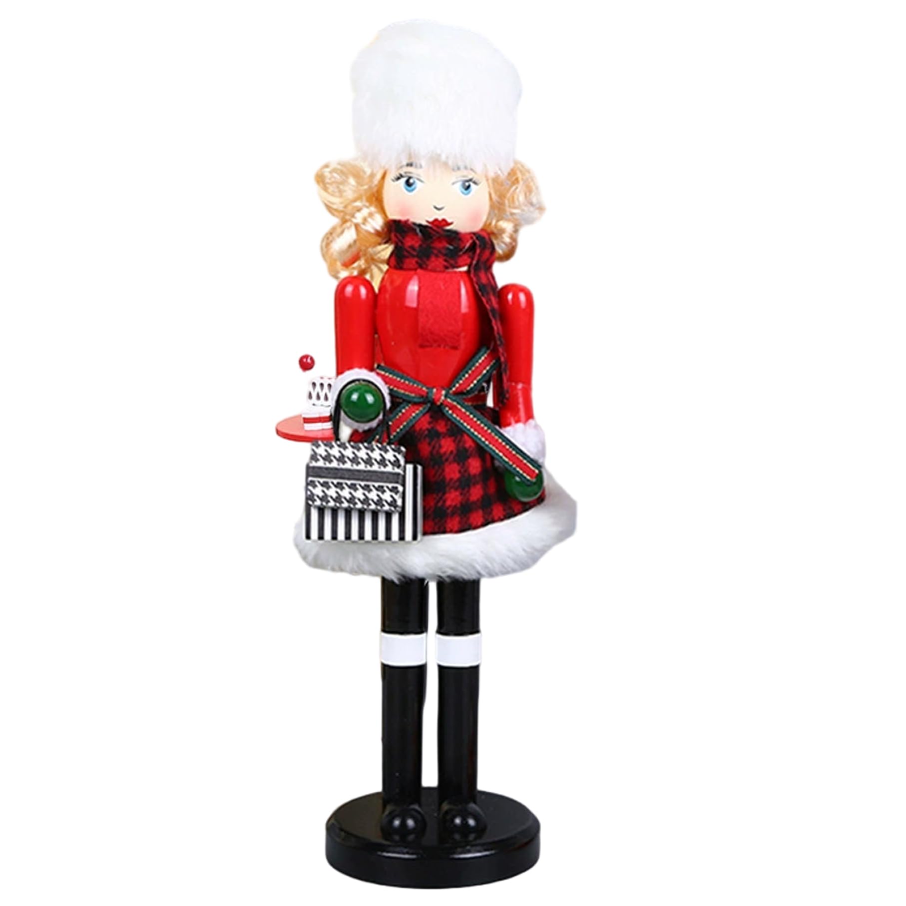Casse-Noisette de Noël 16 pouces statuette chic en bois
