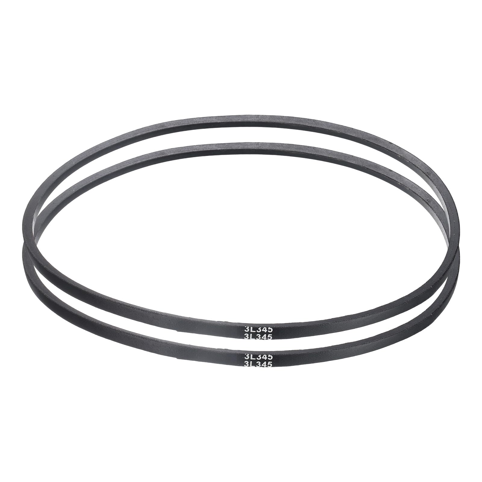 uxcell 3L240 Classic Wrapped Rubber V-Belt, 24"(610mm) Outside Circumference, 3L Profile V Belt 3/8" Width 7/32" Height — view 45