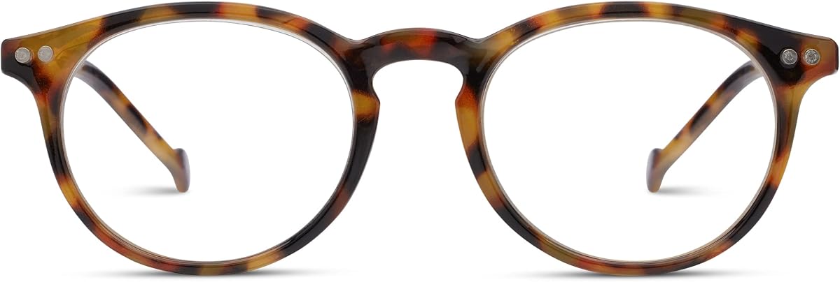 Peepers Reading Glasses for Men - Brain Trust Round