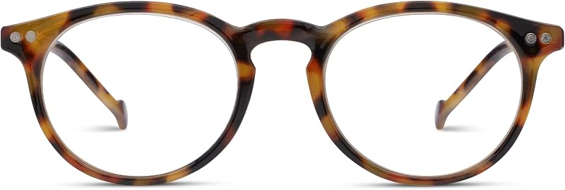 Peepers Reading Glasses for Men - Brain Trust Round