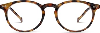 Peepers by PeeperSpecs Unisex Brain Trust Round Reading Glasses