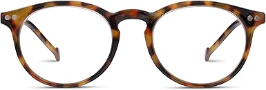 Peepers by PeeperSpecs Unisex Brain Trust Round Reading Glasses