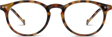 Peepers by PeeperSpecs Unisex Brain Trust Round Reading Glasses