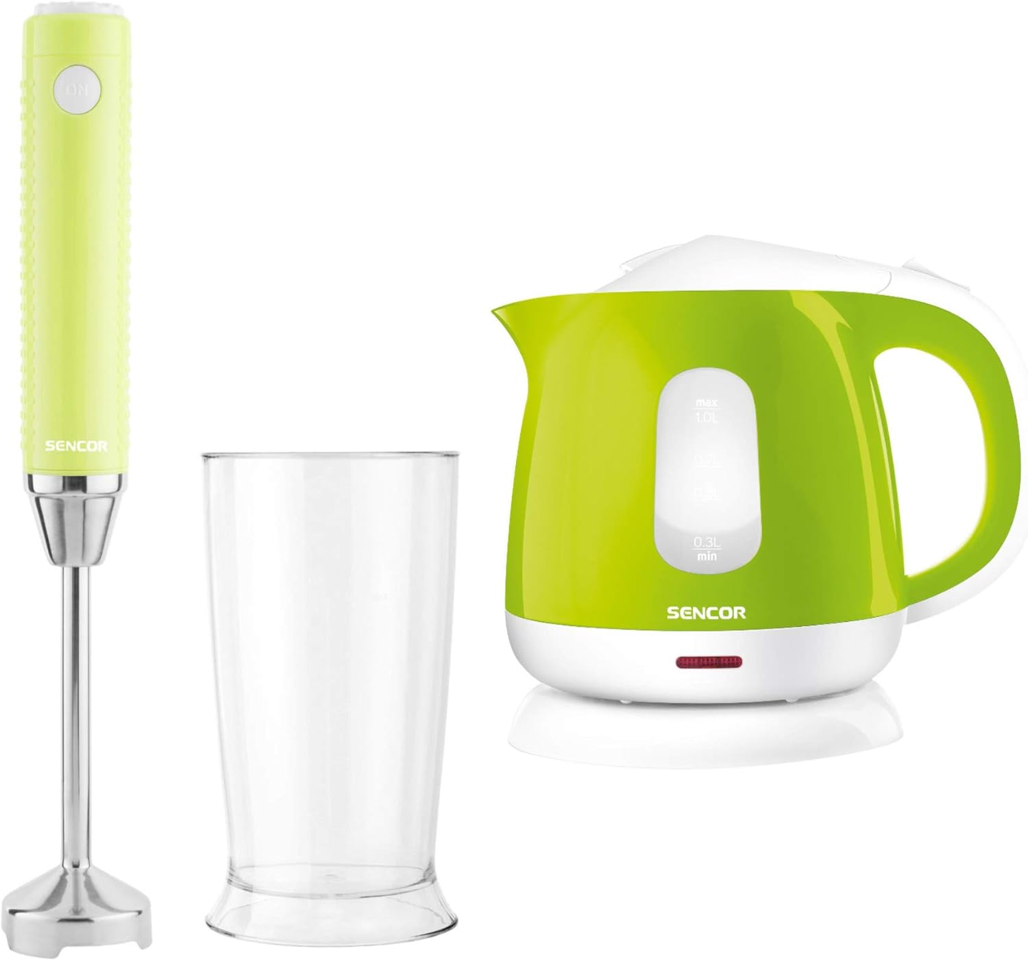 Sencor Extra Slim Hand Blender and Small Electric Kettle
