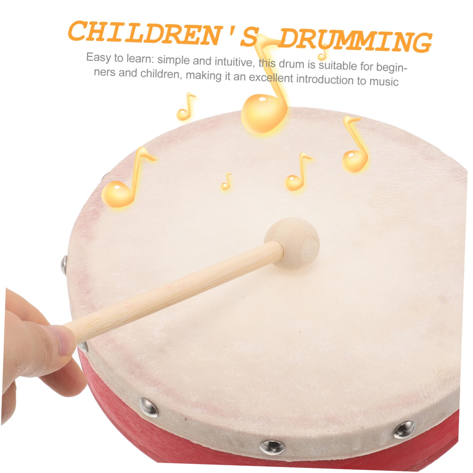 ibasenice de Madera para Pequeños Instrumento Percusión Interactivo con Baqueta Juguete Educativo para Desarrollo Rítmico y Creatividad Infantil