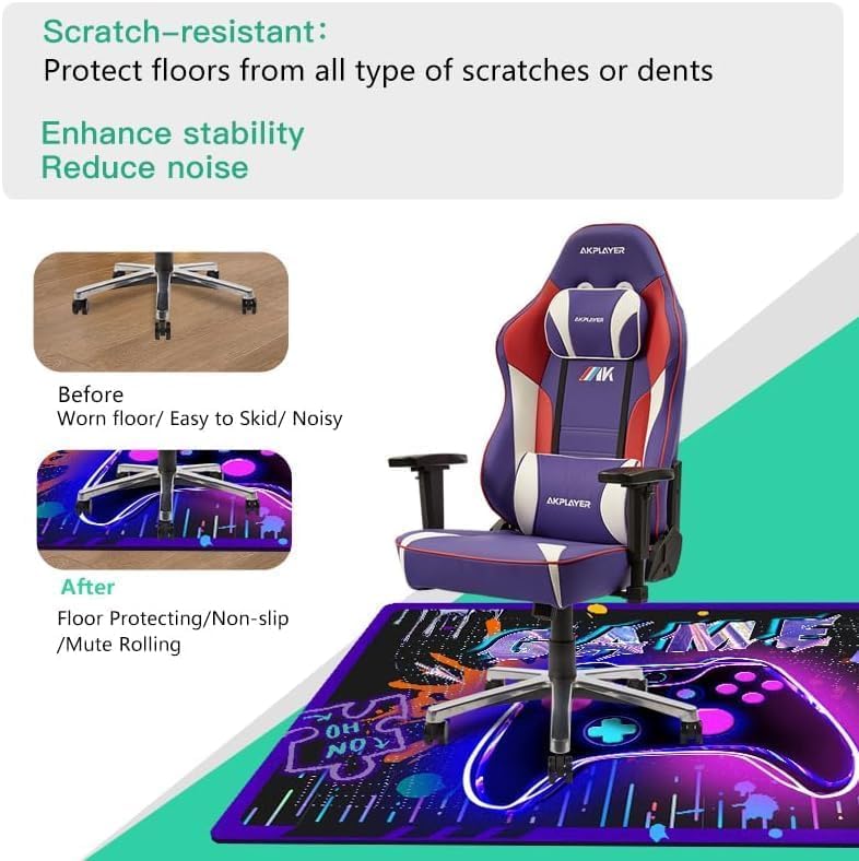Tapete decorativo con diseño de gamepad 35"X24" miniatura 3