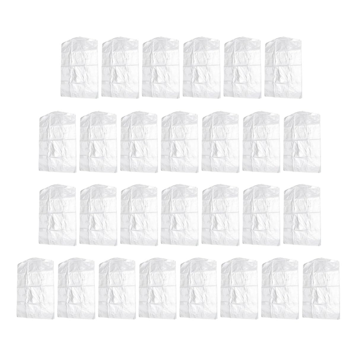 Mipcase 100 Stück Einweg Staubschutzhüllen für Kleidung Kleidersäcke 60x100cm Pp Material Schützt Kleidung vor Staub und Schmutz in Trockenreinigung und Lagerung