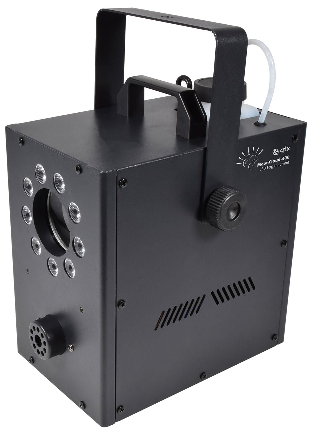 QTX | MoonCloud A Compact Smoke Machine with RGB LED Moonflower lighting Effect Combined