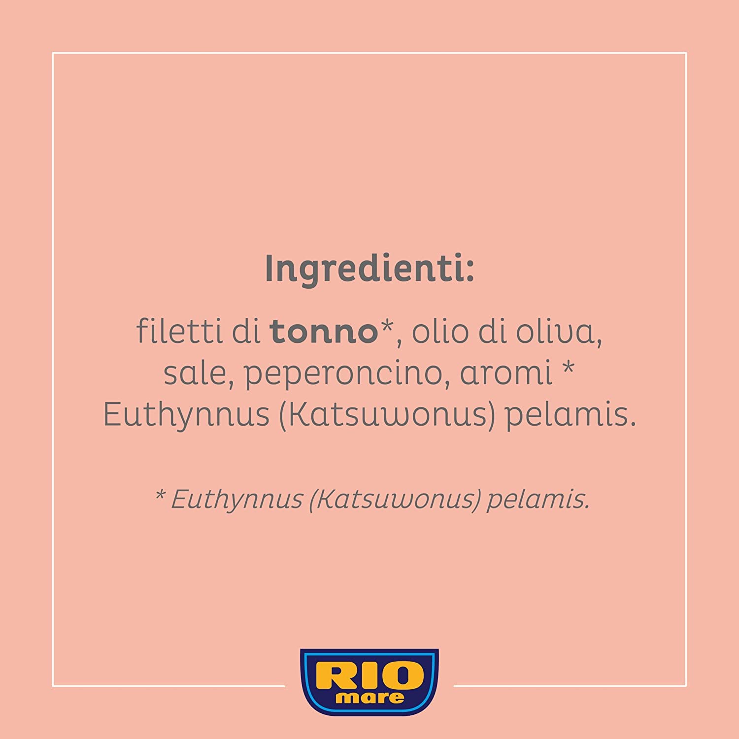 6x Rio Mare Filetti di Tonno al Peperoncino in Olio di Oliva Thunfischfilets in Olivenöl mit Chili 130g