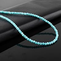 Vista 27 de Natural Moonstone Gemstones Choker Necklace, Faceted Rounds Beads, Silver Plated Jewelry, Healing Crystals, Birthday, Handamde, Minimalist, Women