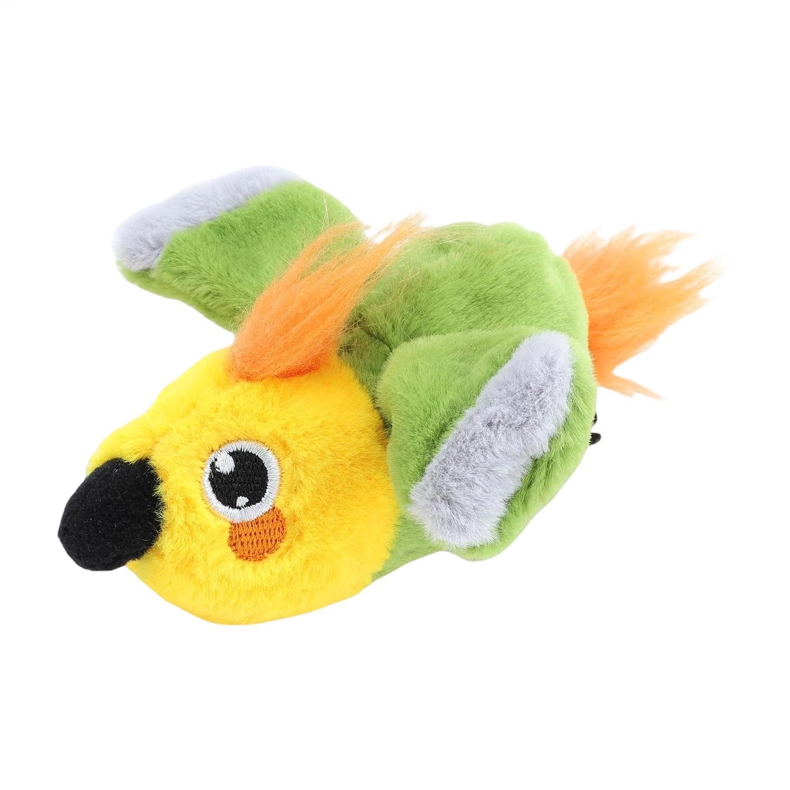 Jouet d'oiseau pour chat perroquet peluche interactif rechargeable intérieur