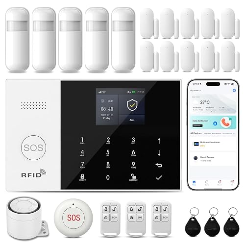 Alarm System Home Security 24Pcs Home product photo (Alarm Systems) — ScooterReviewPro review