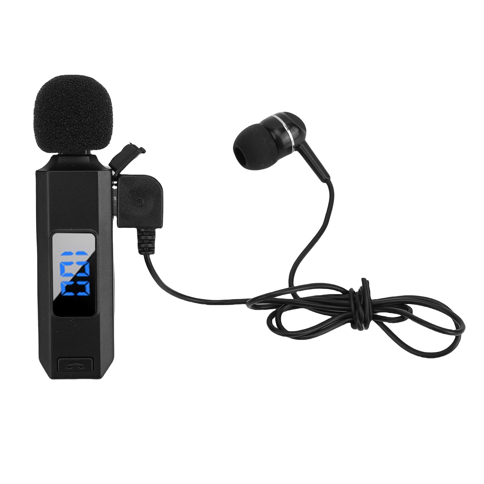 Estink Fone de Ouvido Bluetooth PC ABS Kit de Fone de Ouvido Sem Fio V5.5 Com Microfone
