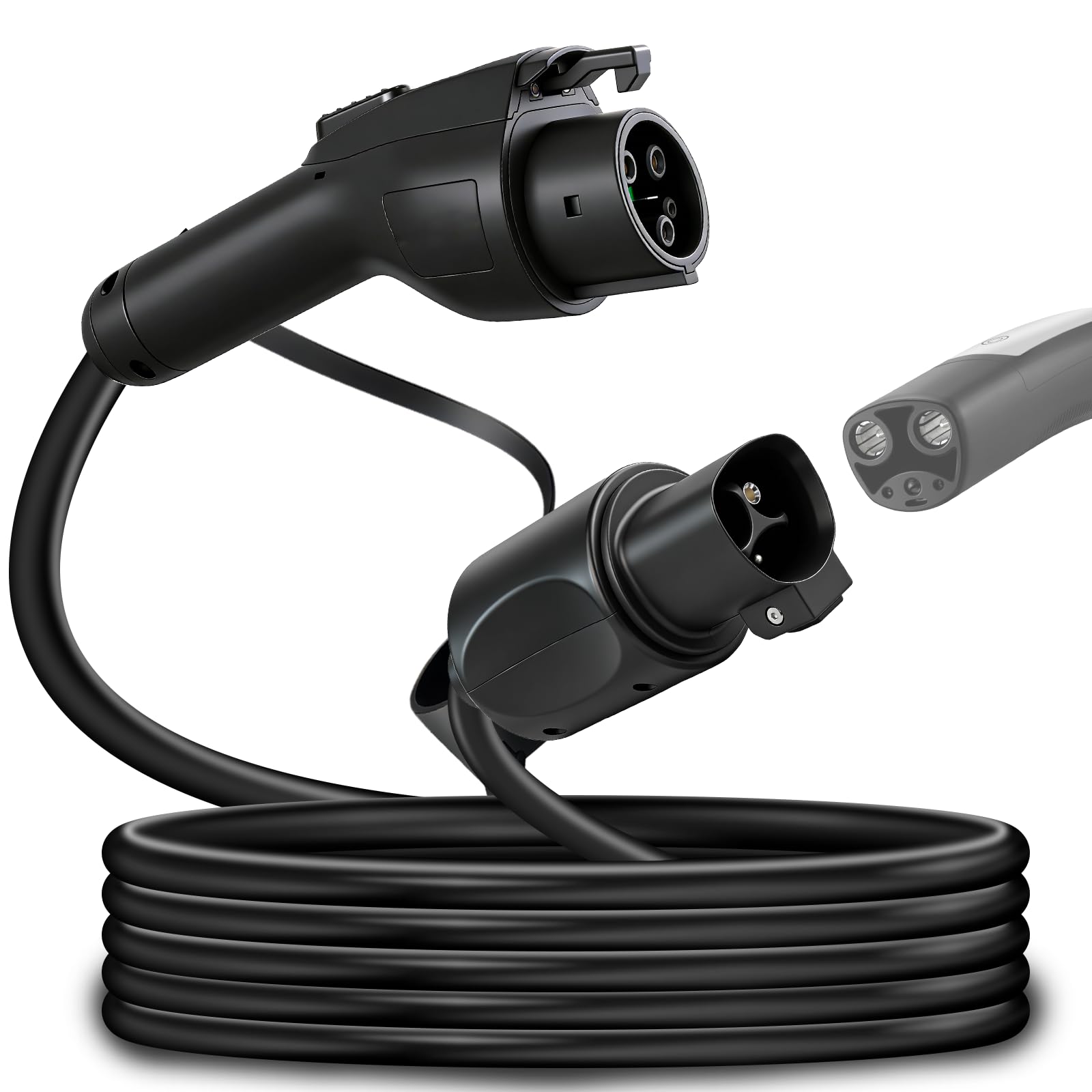Amazon.com: NACS to J1772 Adapter Cord, 20FT 240V 48A Extension