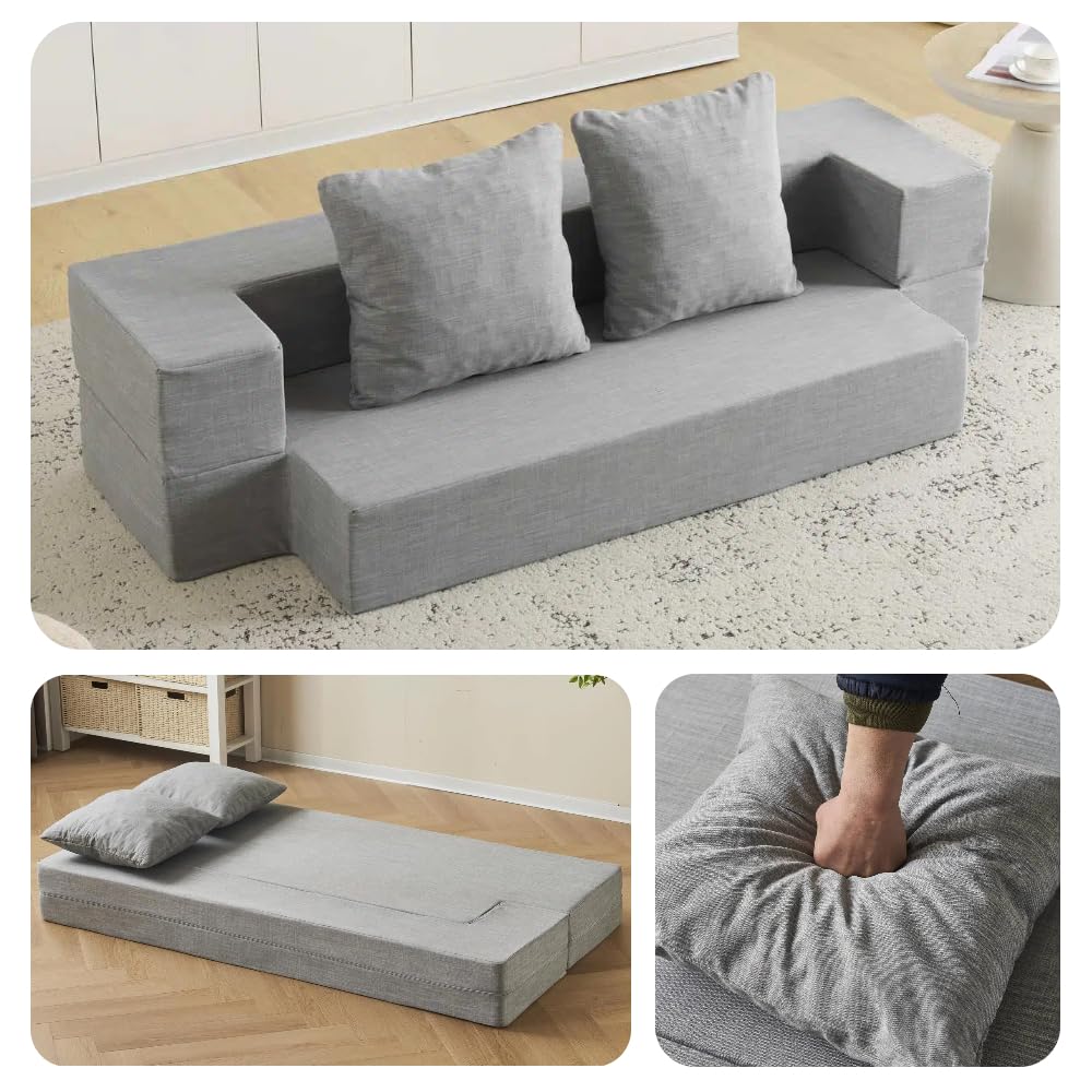 Amazon｜森風ShinrinKaze 2人掛けソファベッド 1人用 ロー