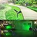 Clordeal Green Solar Spotlight, 2 in 1 Solar Powered LED Landscape Lights Outdoor, Waterproof 4 LED Solar Tree Uplight Garden Decorative Lighting (Green)
