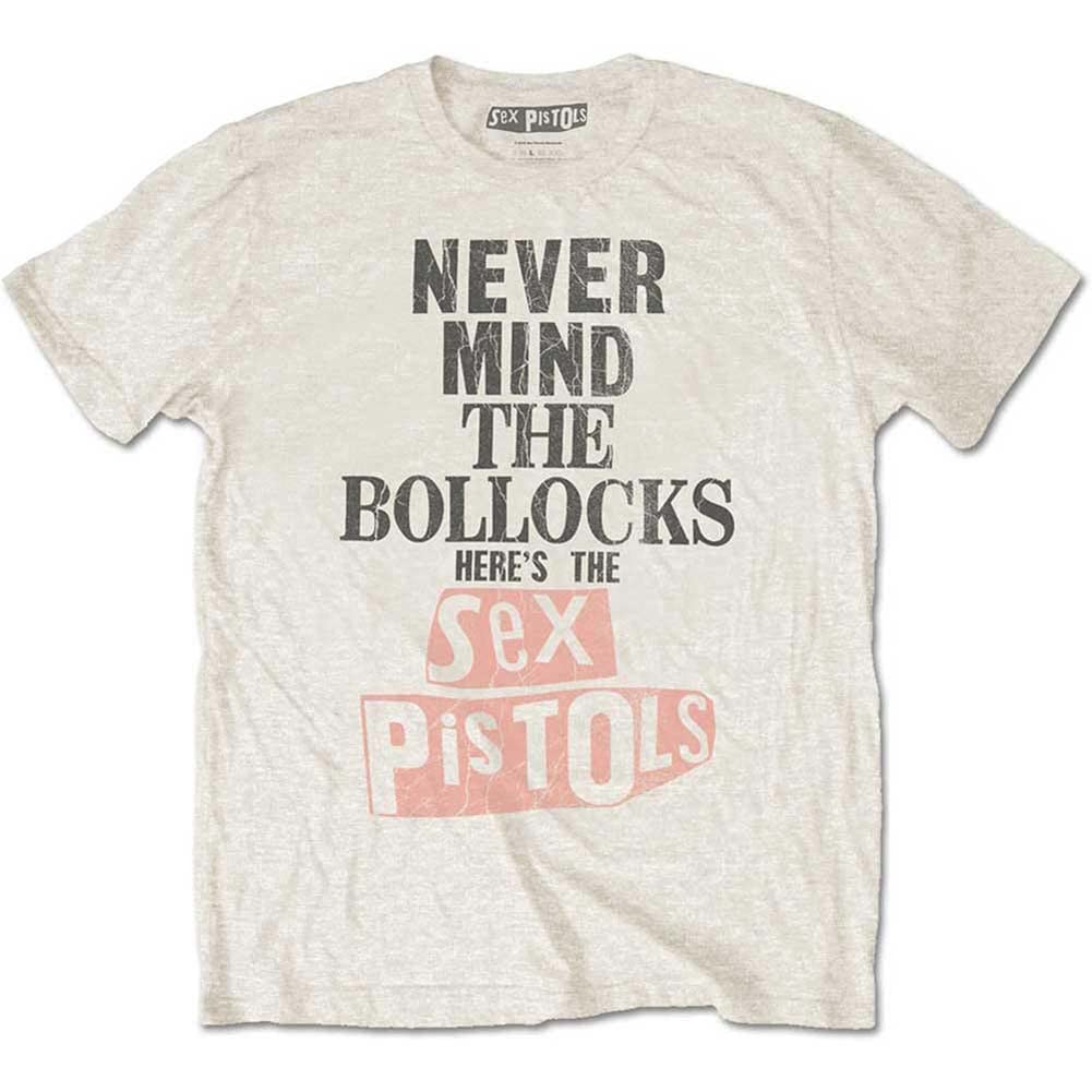 Rock Off Multicolored The Sex Pistols - Bollocks Distressed - T-Shirt Neutral - Cotton - Size L - Officially Licensed Merch