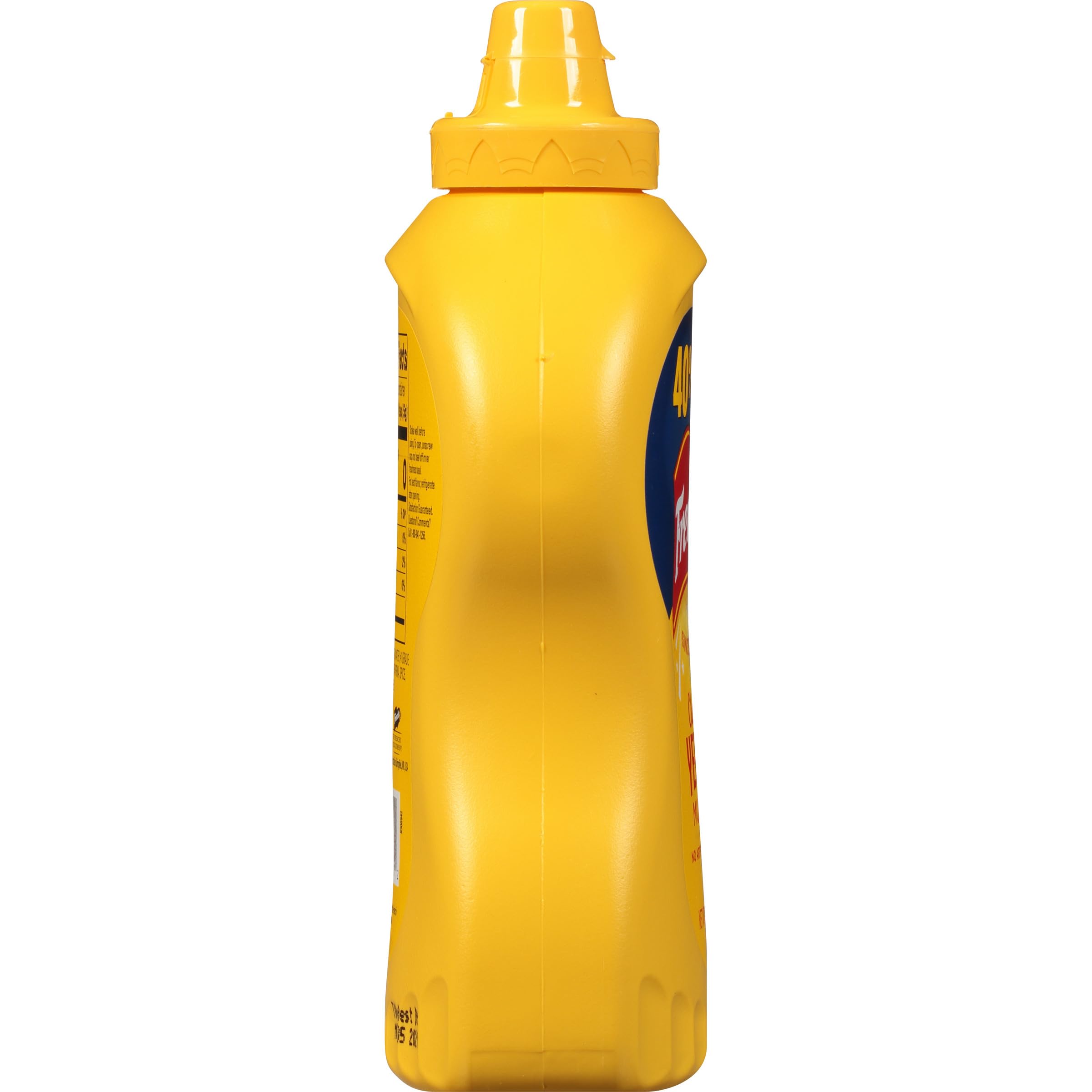 French's Mostaza amarilla, clásica, semillas de mostaza de grado #1 molidas en piedra, producto de los Estados Unidos, sin gluten, sin sabores artificiales, para hamburguesas, mocosos, perros