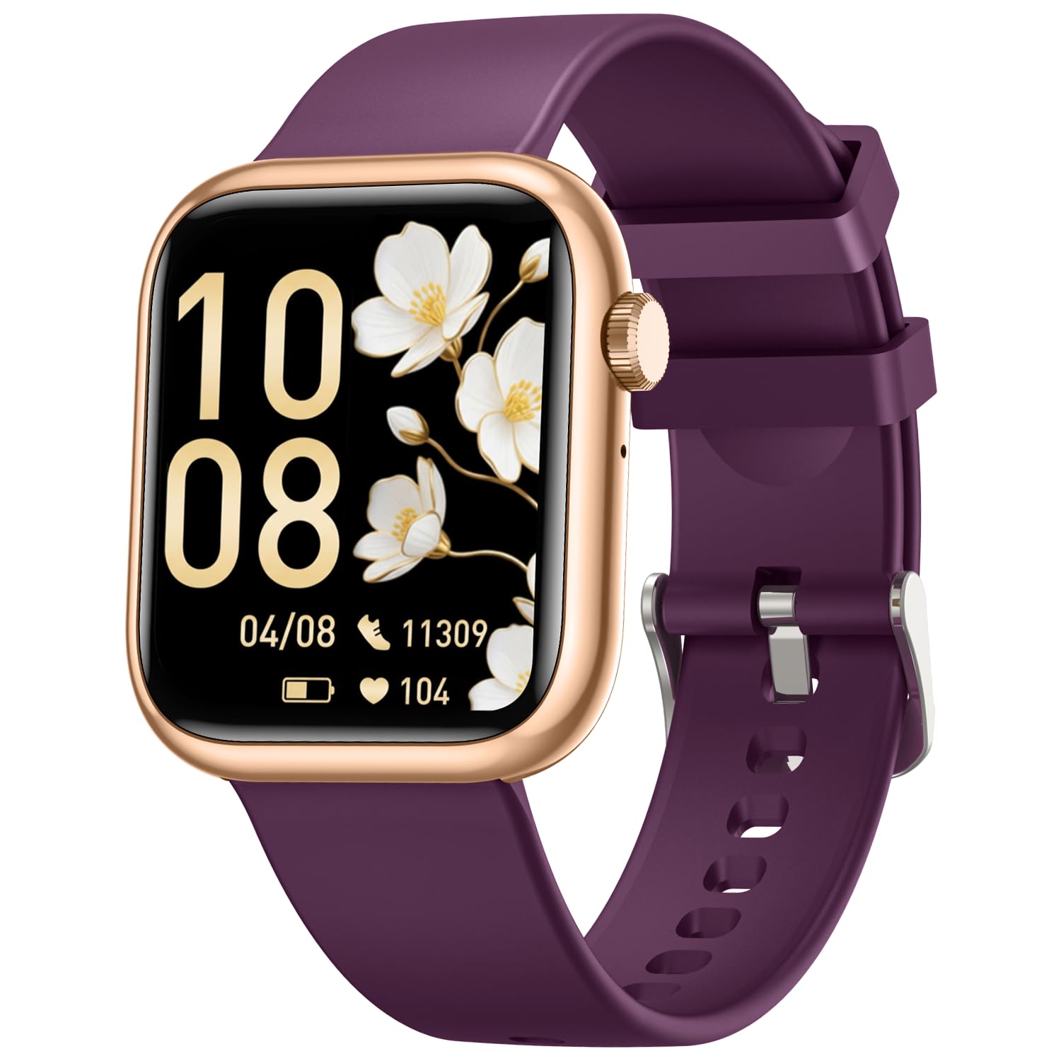 Women Smartwatch Fitness Tracker for Lady: 1.83'' Smart Watch for Women Answer Make Call with iP67 Heart Rate Sleep Monitor Steps Counter 120+ Sports Digital Wrist Watches 3 Straps for iPhone Android — view 8
