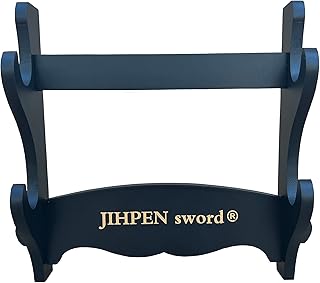 JIHPEN sword,Ktana Sword Stand, Sword Hook, katana wall mount. Two-Layer Wall Mounted Samurai Sword Stand Display Stand, Support All Swords (Two-Layer Wall Mounted)