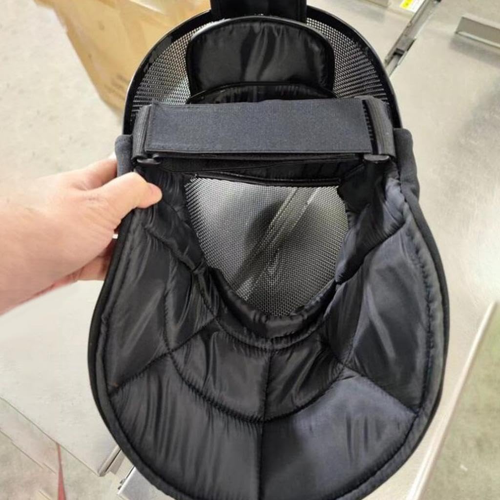 Masque de clôture, protection du visage de clôture, masque anti-piqûre professionnel, casque de clôture pour équipement de sport