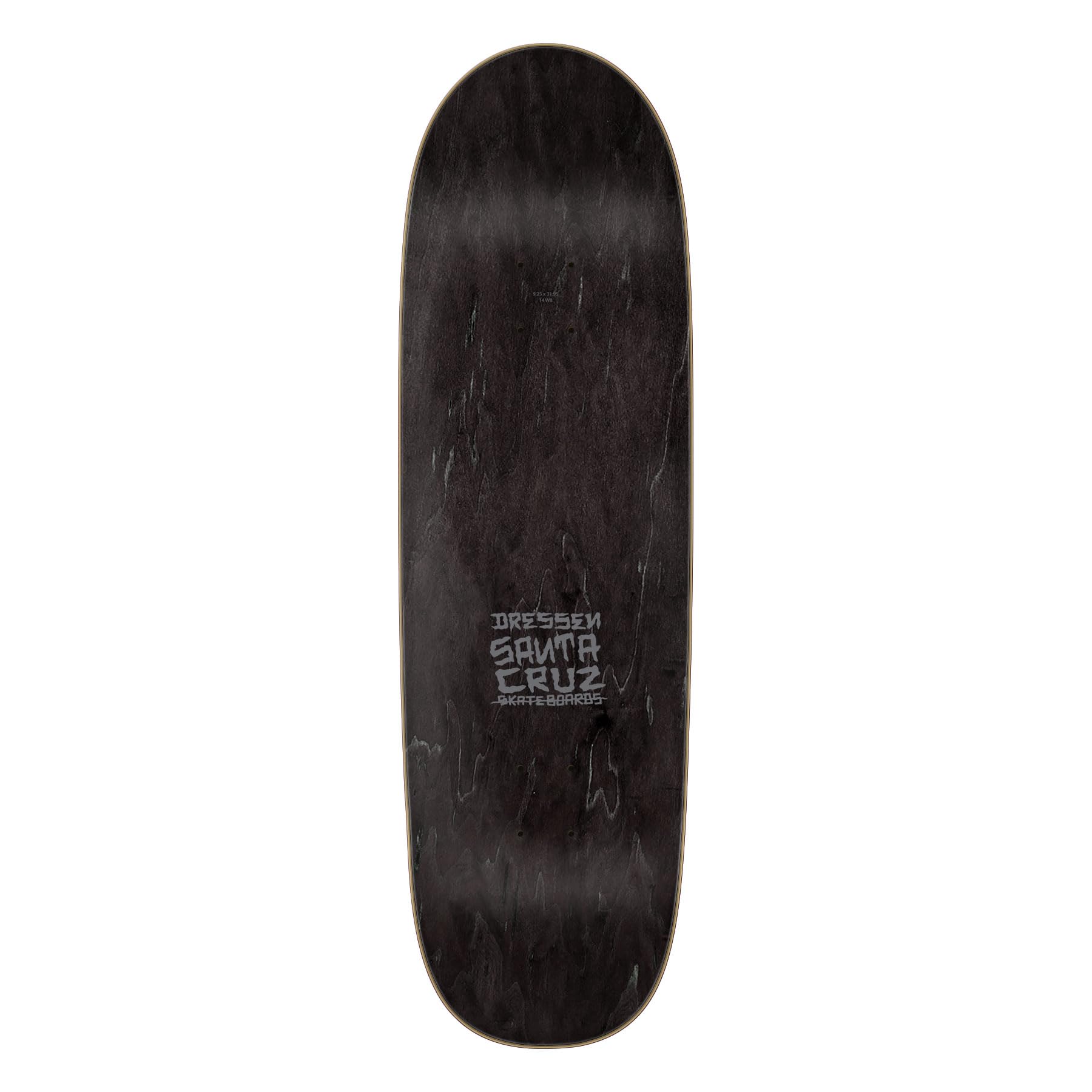Amazon.com : SANTA CRUZ Dressen Skull Rose Pro Shaped 9.25in x