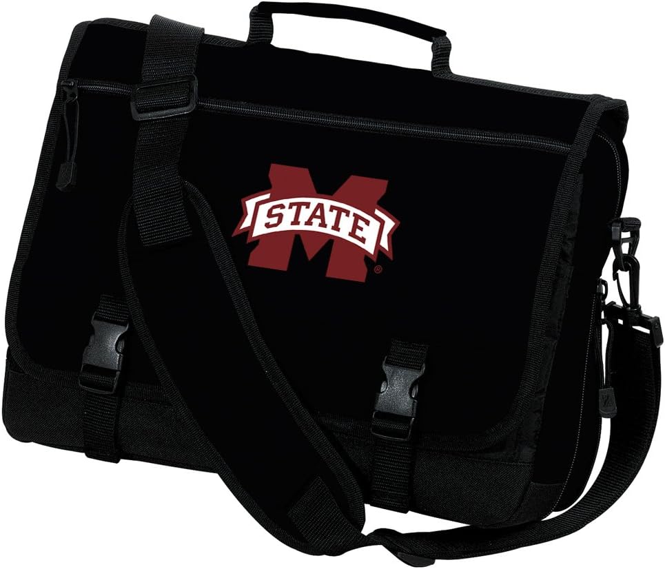Broad Bay Mississippi State University Laptop Bag MSU Bulldogs Computer Bag or Messenger Bag