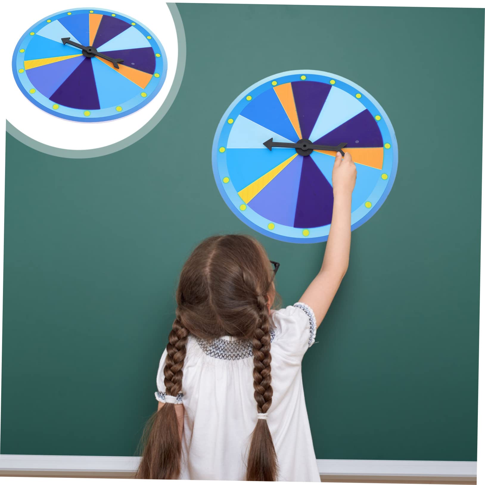 HANABASS Wheel Prize Wheel Boys and Girls' Toy Party Game Strong Quality Compact Storage