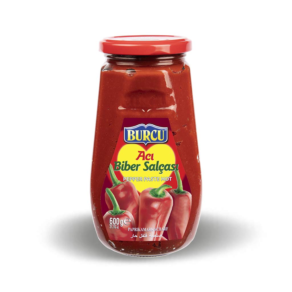 Burcu Gıda 600 Gr Ev Tıpı Acı Bıber Salcası