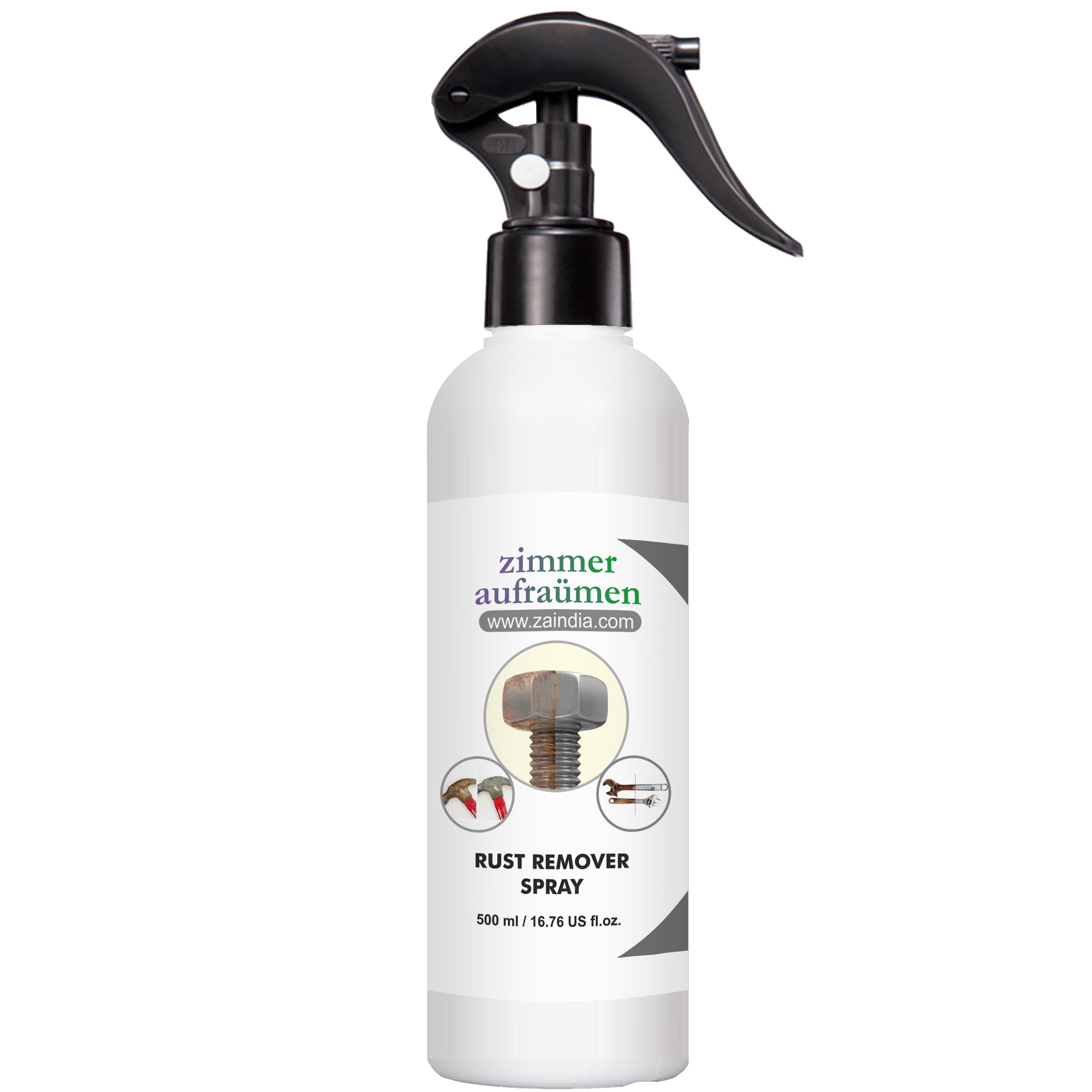 Zimmer Aufraumen 418 ML RUST REMOVER SPRAY- for Iron, Steel, Metal, Rust Cleaning & Protection for Car, Motorcycle, Motor Bike, Kitchen, Bathroom, Taps, Utensils, Vessels, Rust Stains. (B08GZ23G9Q) Amazon Price History, Amazon Price Tracker