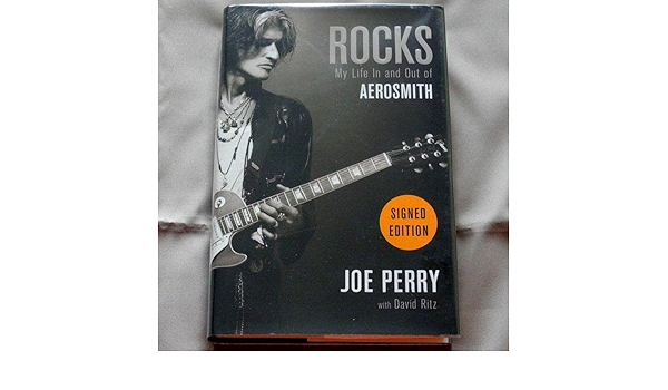 ★ 直筆サイン入り Joe Perry (AEROSMITH) 自伝 初版 Aerosmith エアロスミス Joe Perry 直筆サイン本