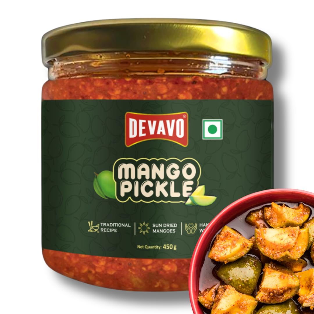 See full amazon price history chart for Devavo Mango Pickle 450 g | Traditional Grandmas Recipe | Handmade with Love | Sun Dried Mangoes | No Artificial Colour & Flavour Devavo Mango Pickle 450 g | Traditional Grandmas Recipe | Handmade with Love | Sun Dried Mangoes | No Artificial Colour & Flavour (B0CP4835QH) Amazon Price History, Amazon Price Tracker