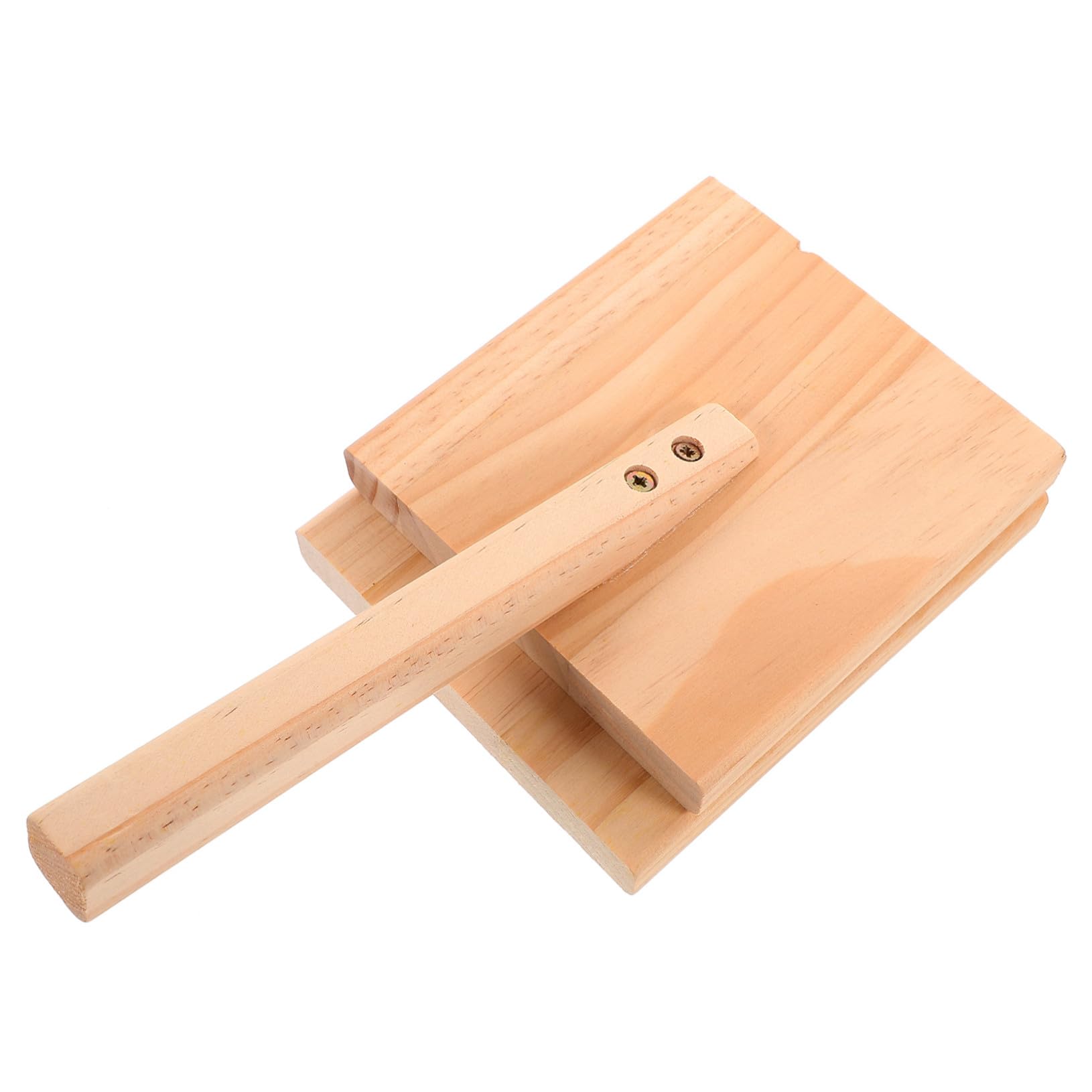 Pressa per Pasta Fatta a Mano in Legno, Pressa per Gnocchi e Ravioli, Utensile per Creare Bucatini e Tortellini