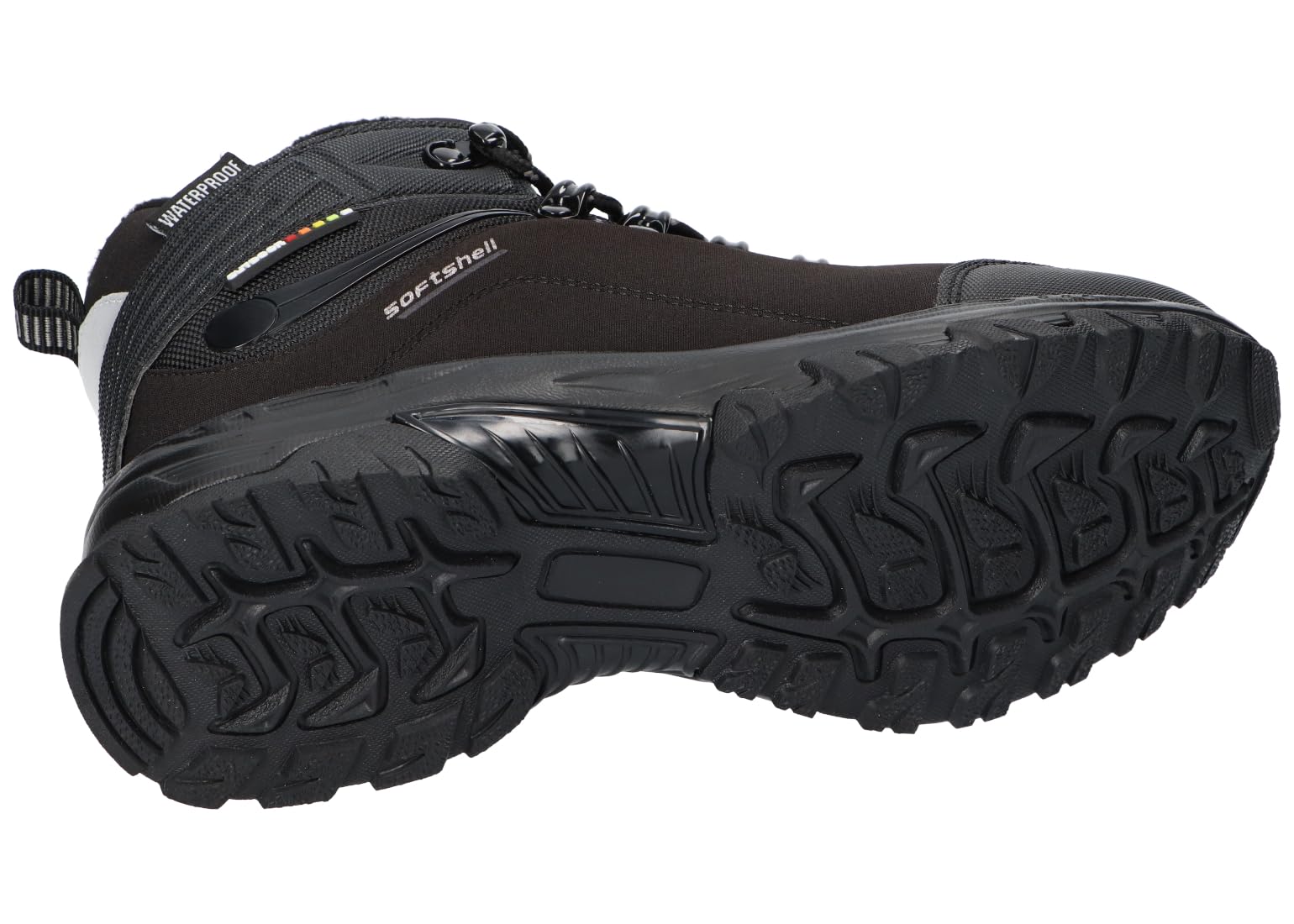 WT264 OCIEPLANE TRAPERY BUTY ZIMOWE ŚNIEGOWCE SOFTSHELL BK 40