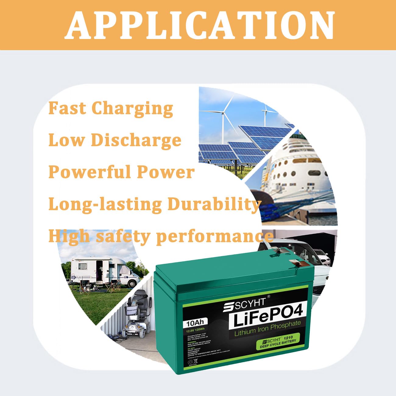 Akumulator LiFePo4 12 V 10 Ah Akumulator litowy 12 V Akumulatory zamienne 10 Ah Akumulatory wyjmowane z BMS do zestawu silnika 50 W - 130 W,12v10ah 2pack