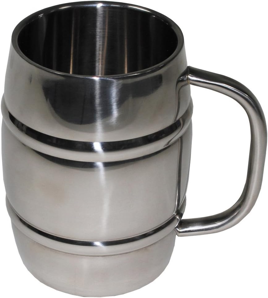1 Litre Double Walled Steel Jug